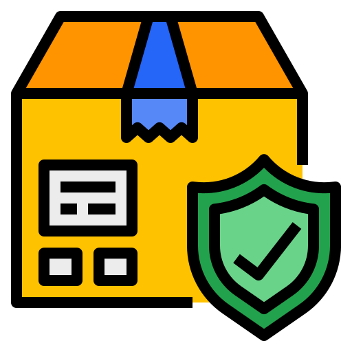 Secure shipping icon