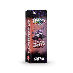 Blackberry – Sativa - 2g Vape Cart - Drizzle Factory - Black Sheep Delivery