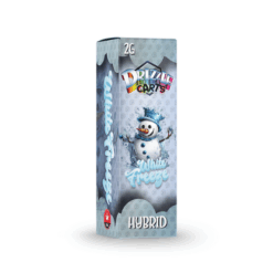 White Freeze – Hybrid - 2g Vape Cart - Drizzle Factory - Black Sheep Delivery