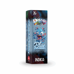 Blue Raspberry – Indica - 2g Vape Cart - Drizzle Factory - Black Sheep Delivery